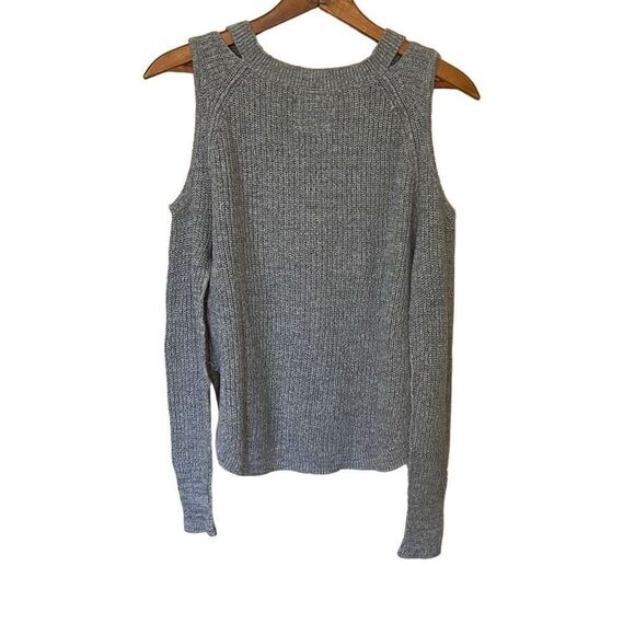 Hollister 100% Cotton Cold Shoulder Sweater - Picture 7 of 7